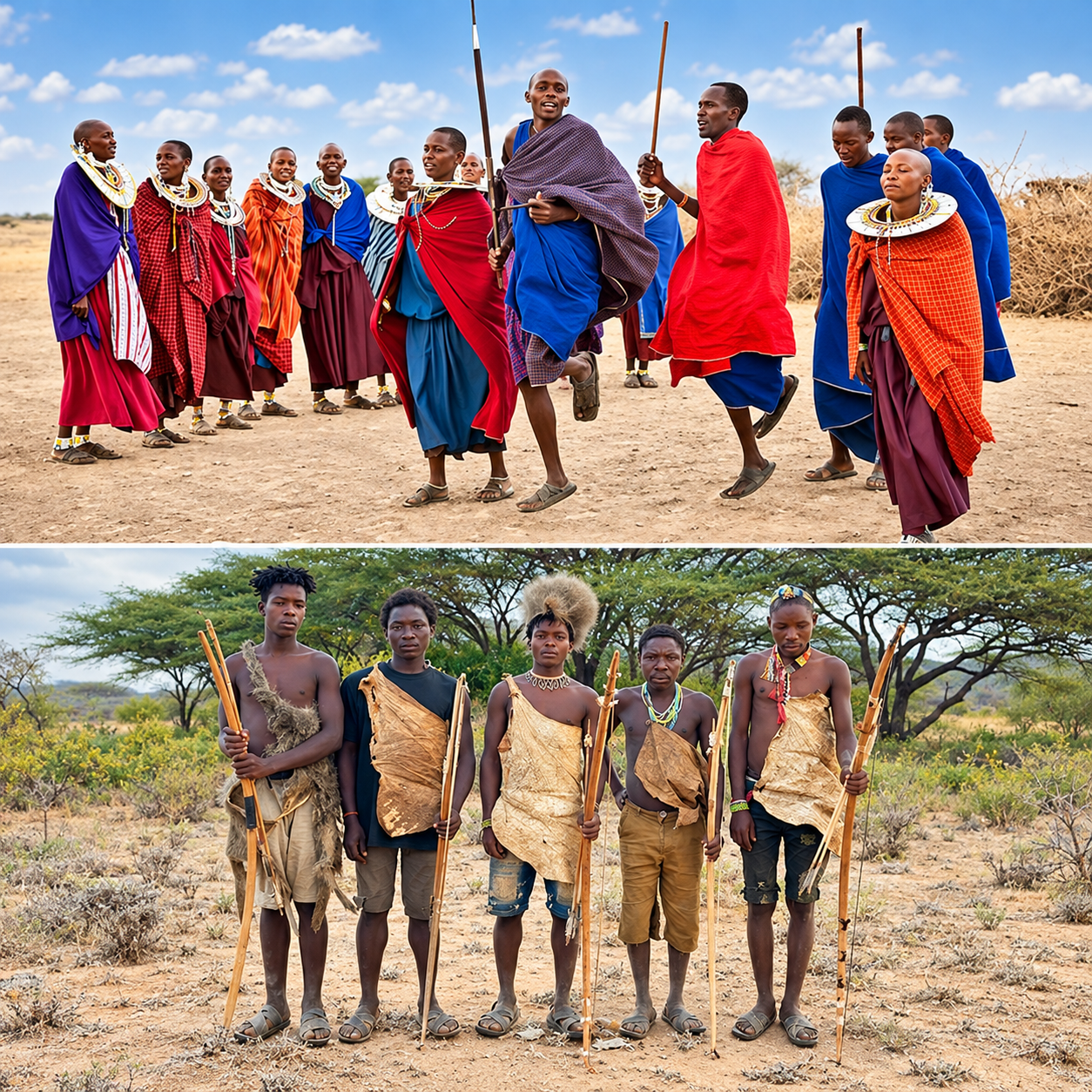 Maasai & Hadzabe